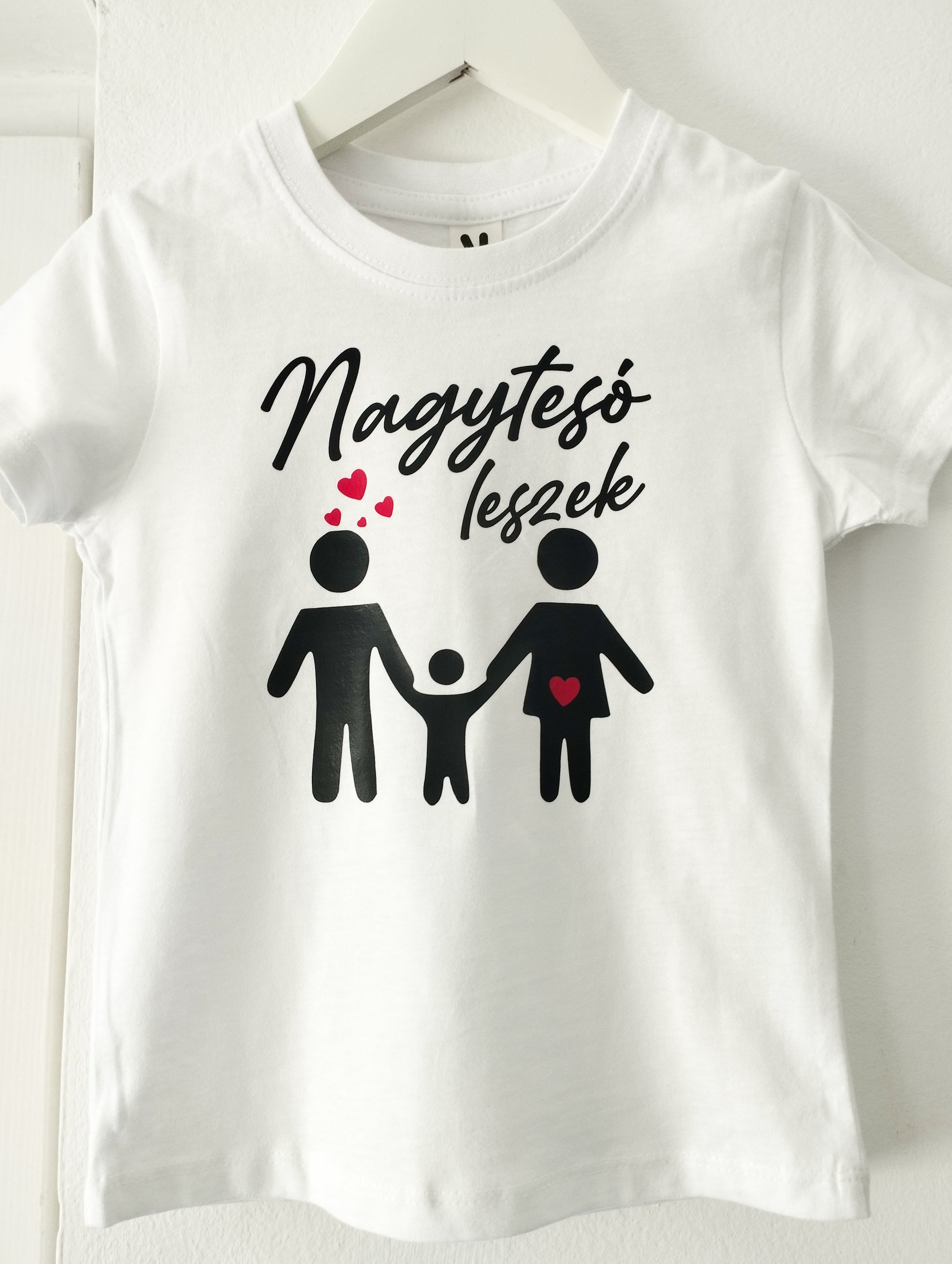 Bababejelentő póló nagytesónak