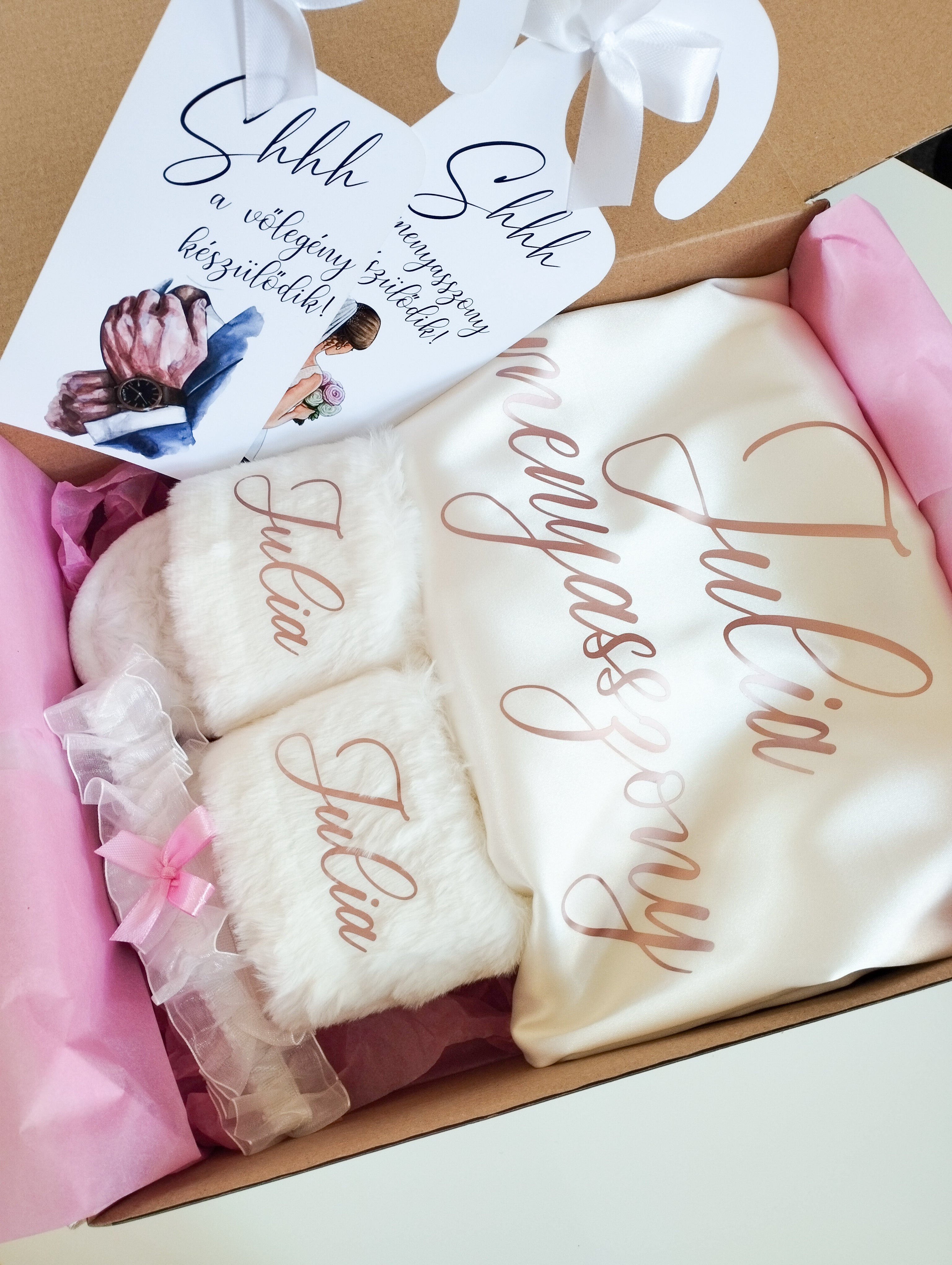Wedding morning box