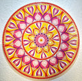 Mandala fa kör – Szívvirág