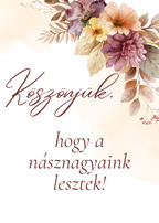 Felkérő kártya násznagyoknak