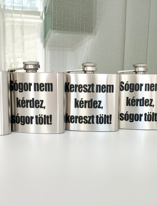 Ezüst flaska