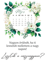 Felkérő kártya násznagyoknak