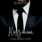 Üdvözlő/felkérő kártya férfiaknak