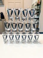 Shot-os pohár férfiaknak
