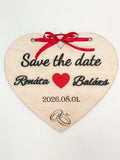 Save the date fa tábla