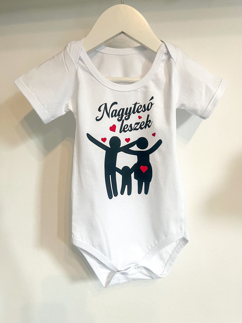 Bababejelentő body nagytesónak
