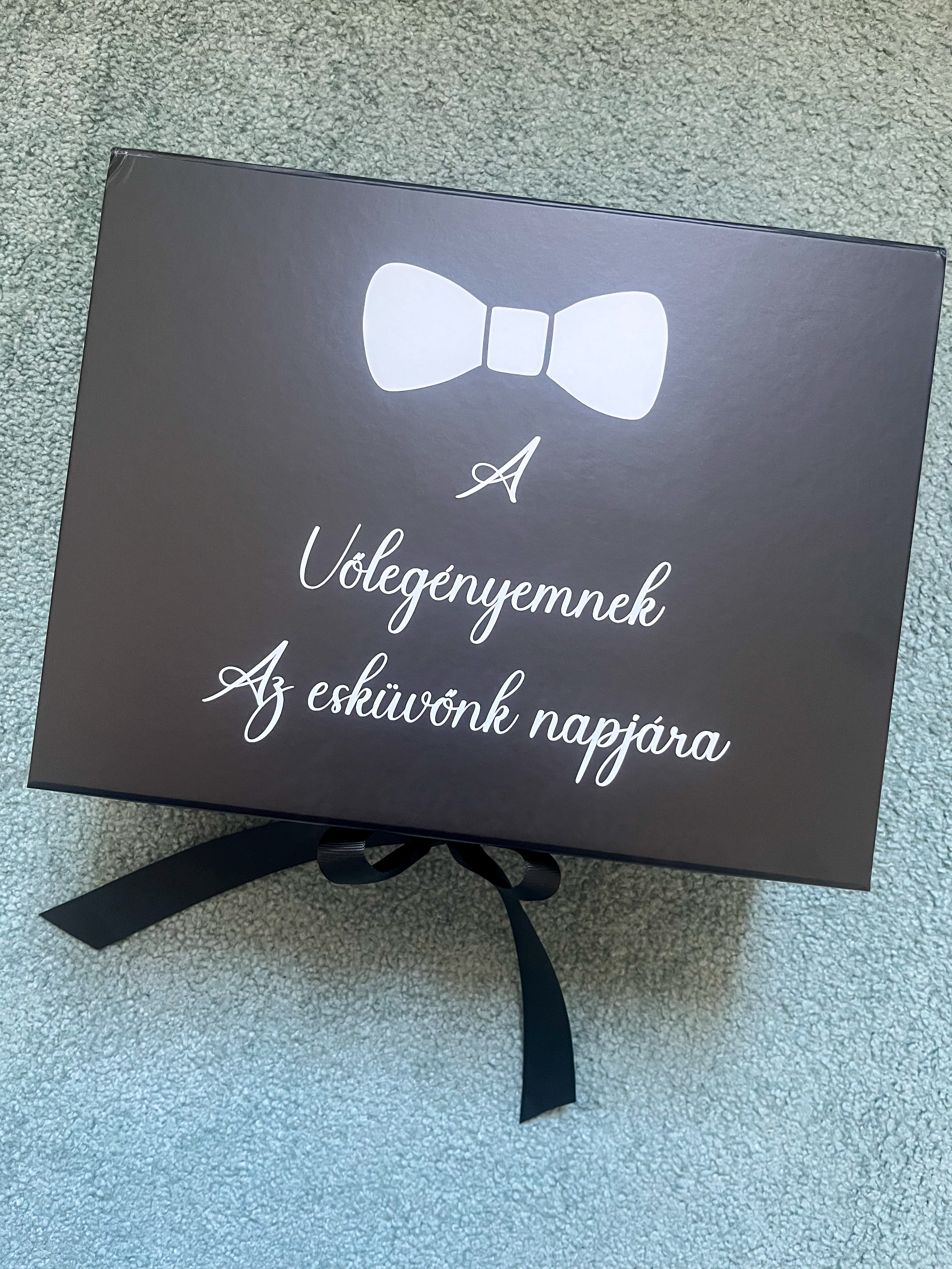 Gentleman's essentials - groom box