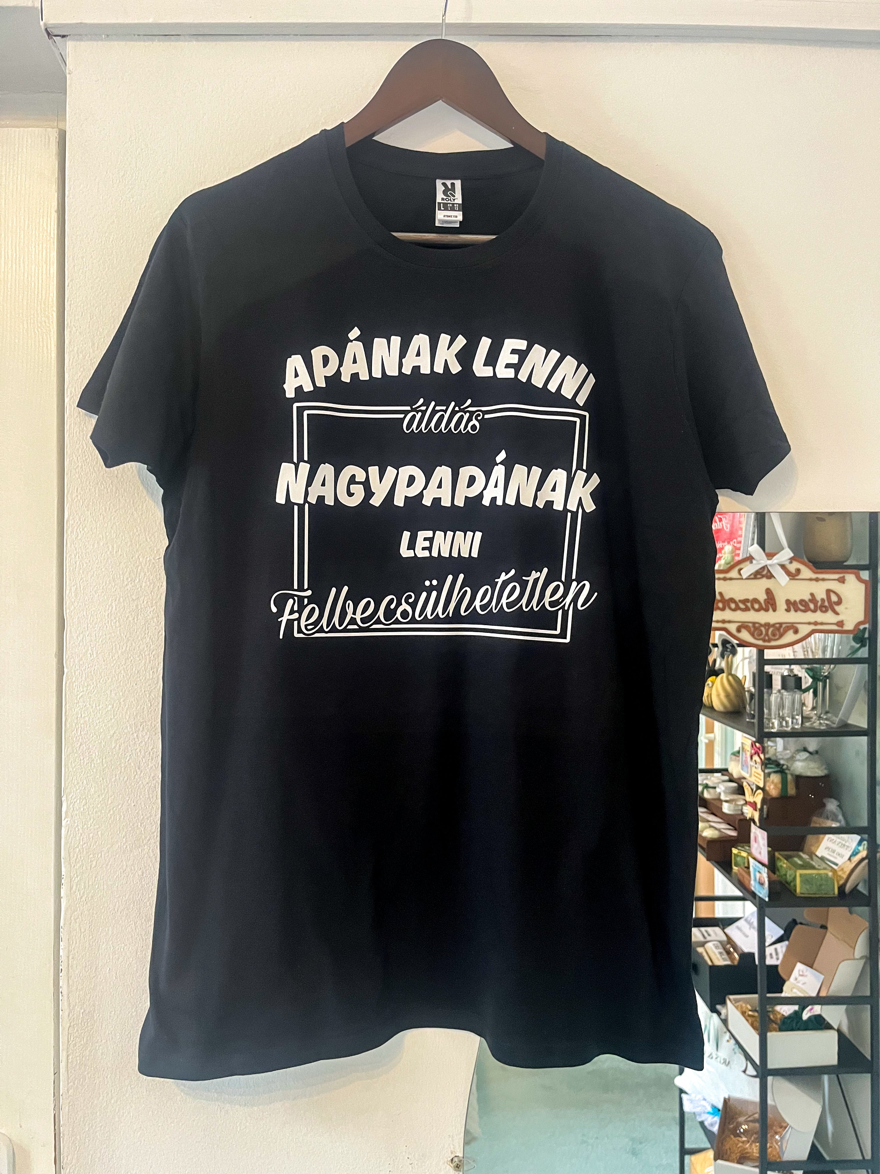 Feliratozott pólók férfiaknak