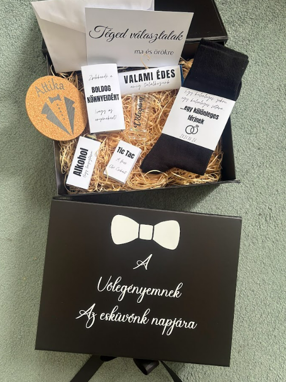 Gentleman's essentials - groom box