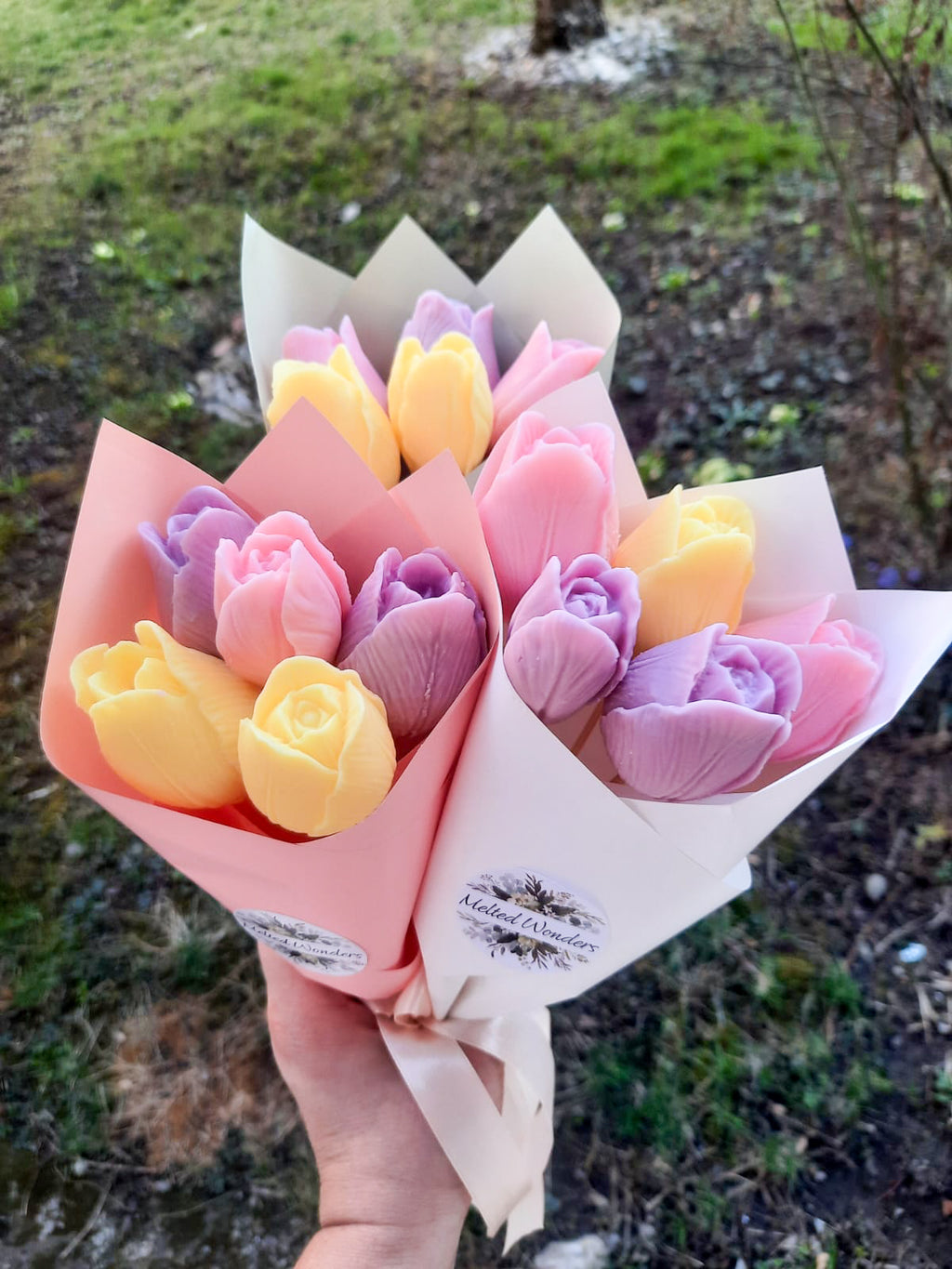 Illatos tulipán csokor